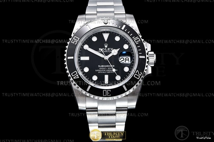 0522 ROLSUB0424A – Submariner 116610LN 904L SS SS Blk KING VS Affordable 1049